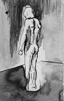"Adam" Pen and Ink, A4 Cartridge paper (2014)