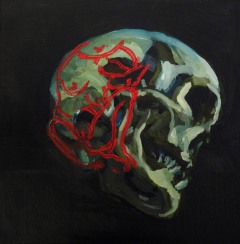 "Death's Dream" Oil on Canvas 30cm x 30cm (2013)