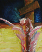 "Curcifix  1" Oil on Canvas (2013)